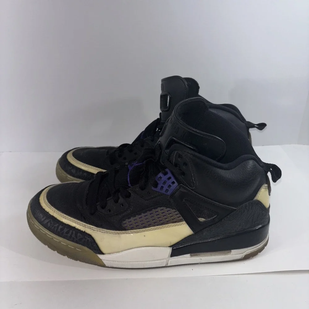 Nike Air Jordan Spizike Mens Size 12 Black White Basketball Shoes Sneakers